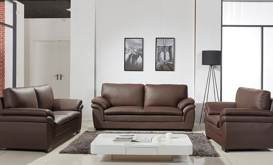 Terni Leather Sofa Lounge Set